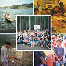 1995-2001 Лагерь «Долина». Архив фотографий турклуба 'Наследники'