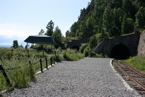 Тоннель №18 на Кругобайкальской железной дороге (Кругобайкалка)