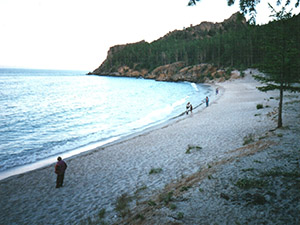 1995 Лагерь Долина, озеро Байкал, бухта Бабушка