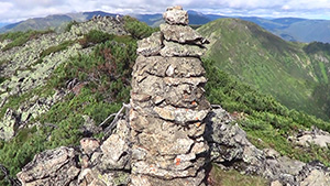 Малая Кругосветка | Хамар-Дабан. Пик Мангутай (1856 м) — высшая точка урочища Сосновский Голец