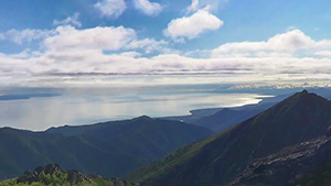 Малая Кругосветка | Хамар-Дабан. Вид на озеро Байкал с пика Мангутай